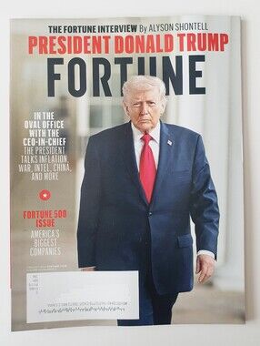 Fortune Magazine June/July 2026 - Interview President Donald Trump